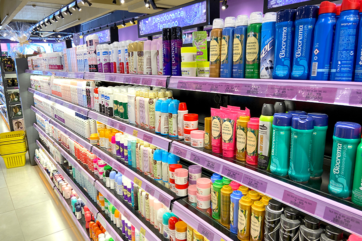 Setores Comerciais - Produtos de Higiene e Beleza
